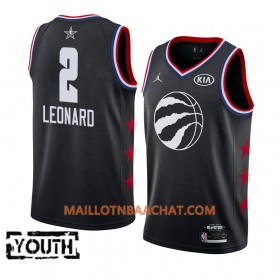 Maillot NBA Toronto Raptors Kawhi Leonard 2 2019 All-Star Jordan Brand Noir Swingman - Enfant